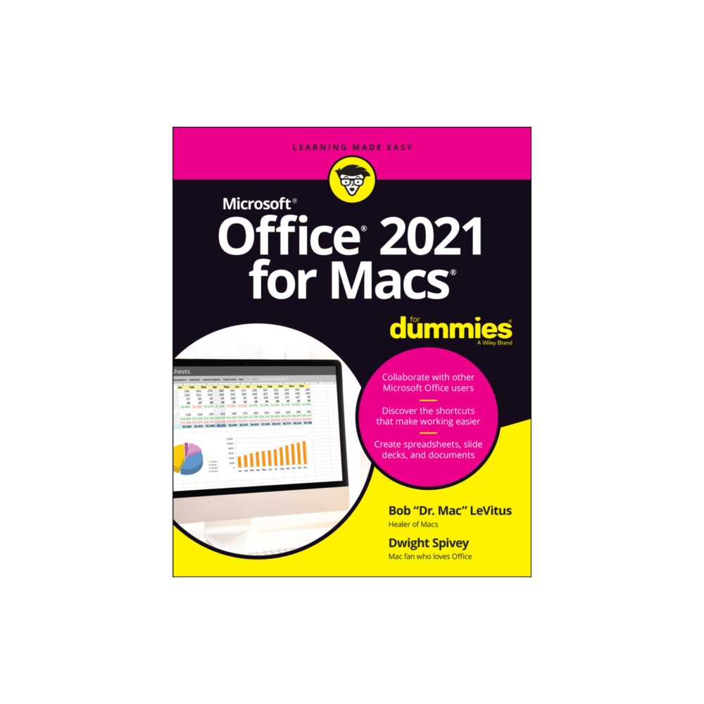 Office 2021 for Macs For Dummies (häftad, english) John Wiley & Sons Inc