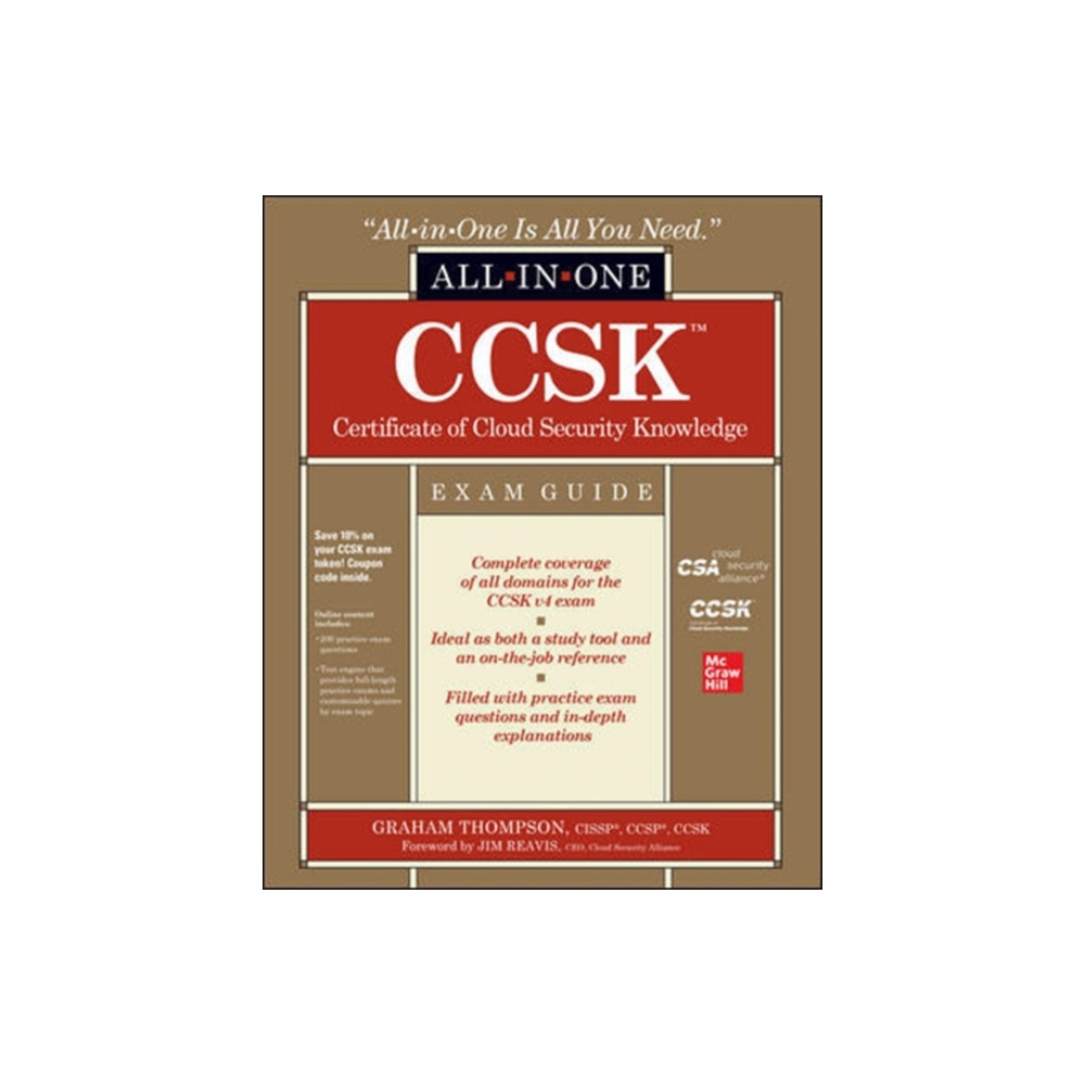 CCSK Certificate of Cloud Security Knowledge All-in-One Exam Guide (häftad, english) McGraw-Hill Education
