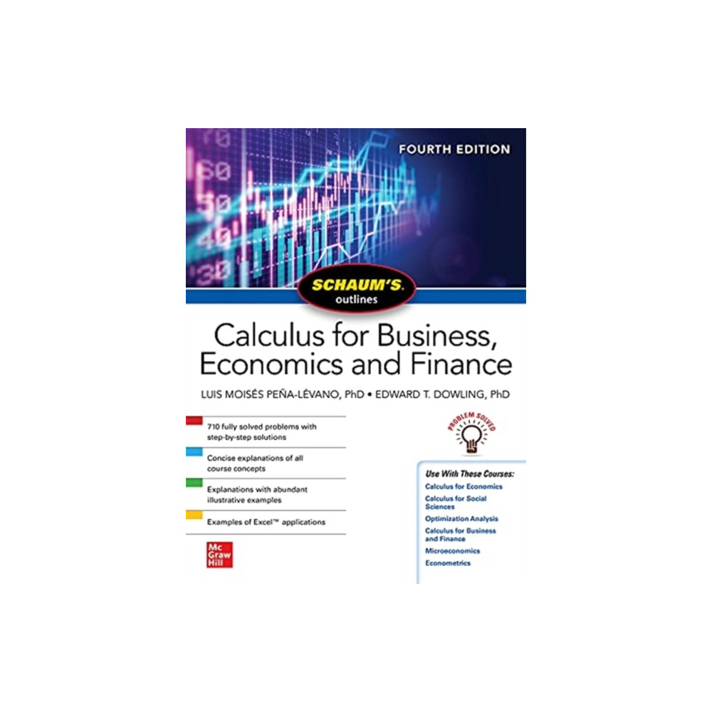 Schaum's Outline of Calculus for Business, Economics and Finance, Fourth Edition (häftad, eng)