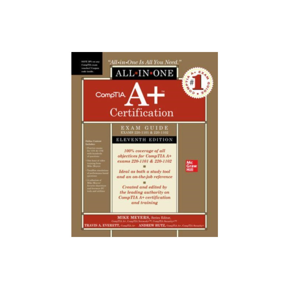 CompTIA A+ Certification All-in-One Exam Guide, Eleventh Edition (Exams 220-1101 & 220-1102) (inbunden, english) McGraw-Hill Education