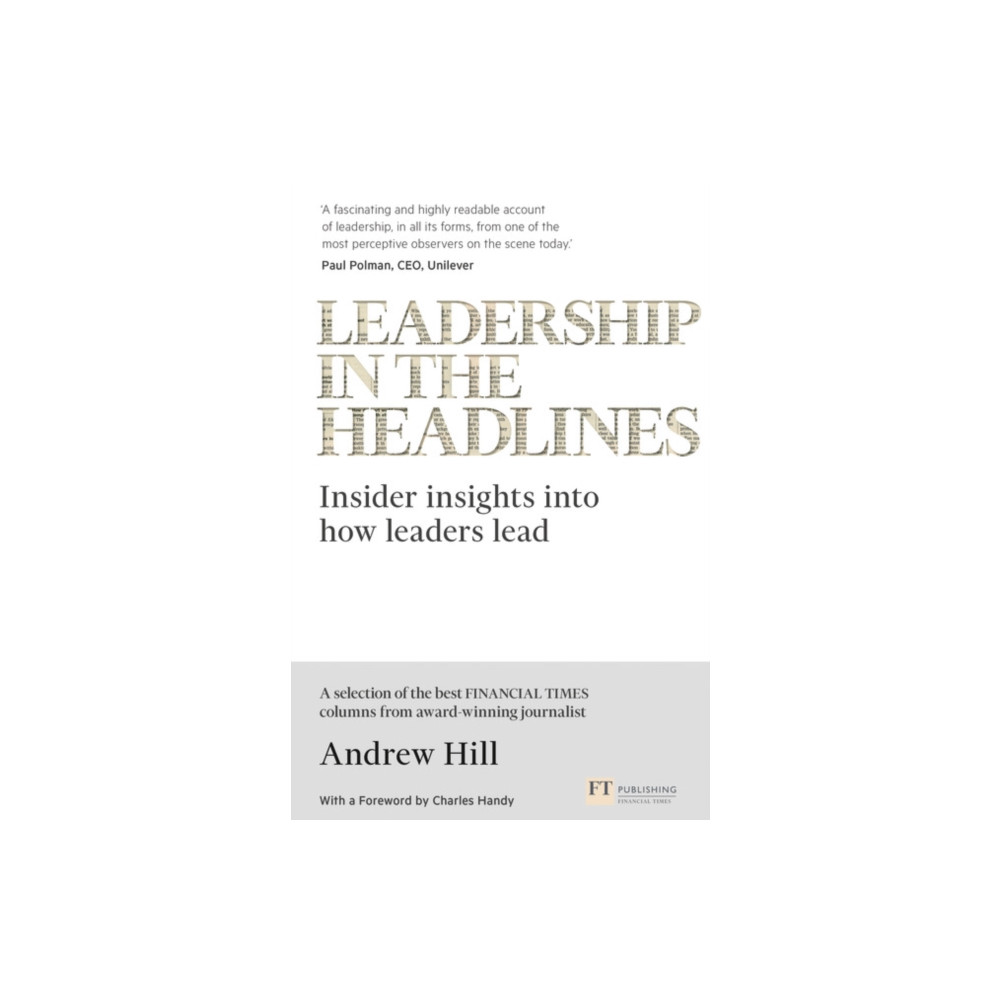 Leadership in the Headlines (häftad, english) Pearson Education Limited