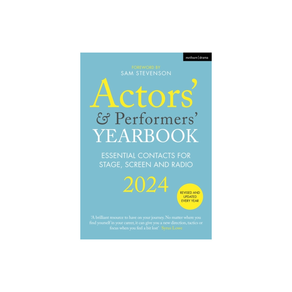 Actors’ and Performers’ Yearbook 2024 (häftad, english) Bloomsbury Publishing PLC
