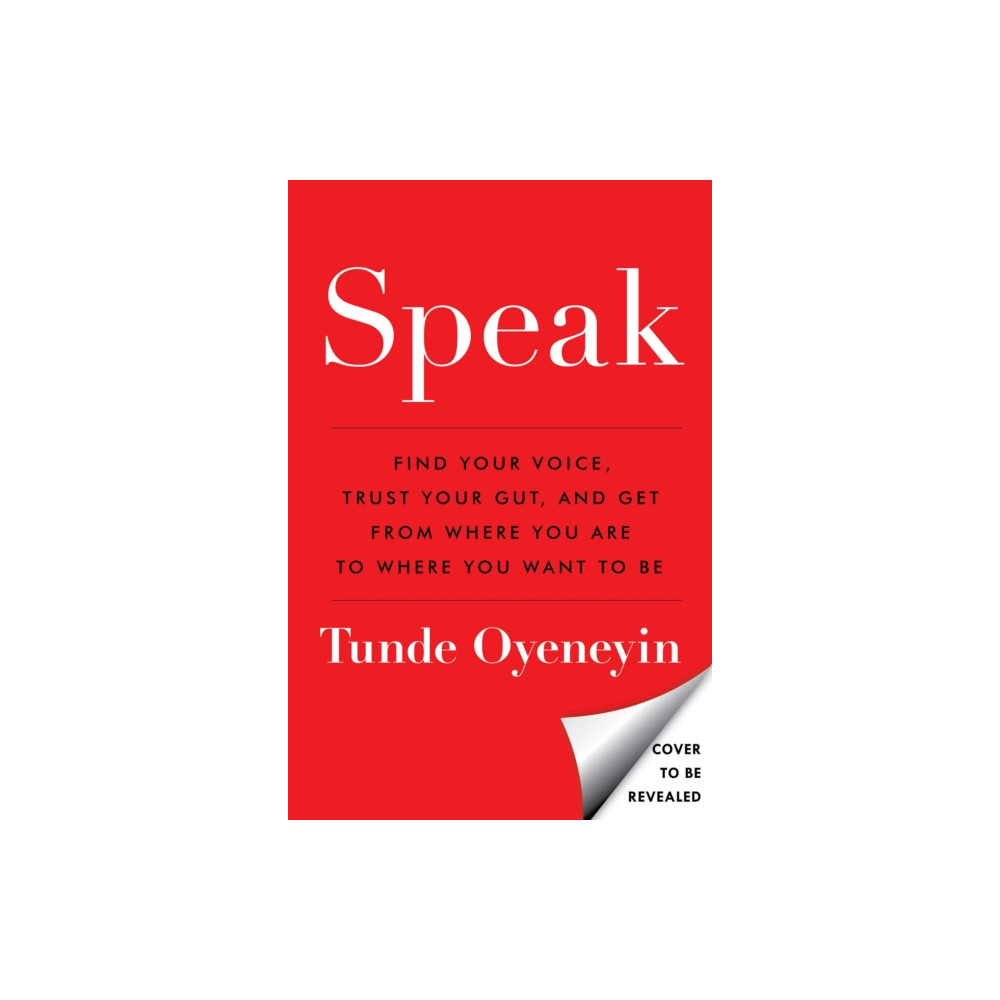 SPEAK (inbunden, english) Simon & Schuster Ltd