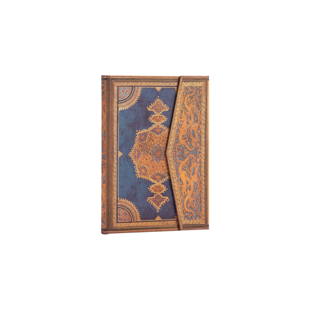 Safavid Indigo (Safavid Binding Art) Midi Unlined Hardcover Journal (inbunden, english) paperblanks