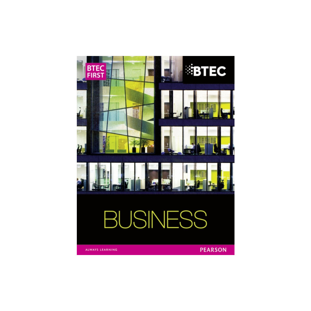 Pearson Education Limited BTEC First Business Student Book (häftad, eng)