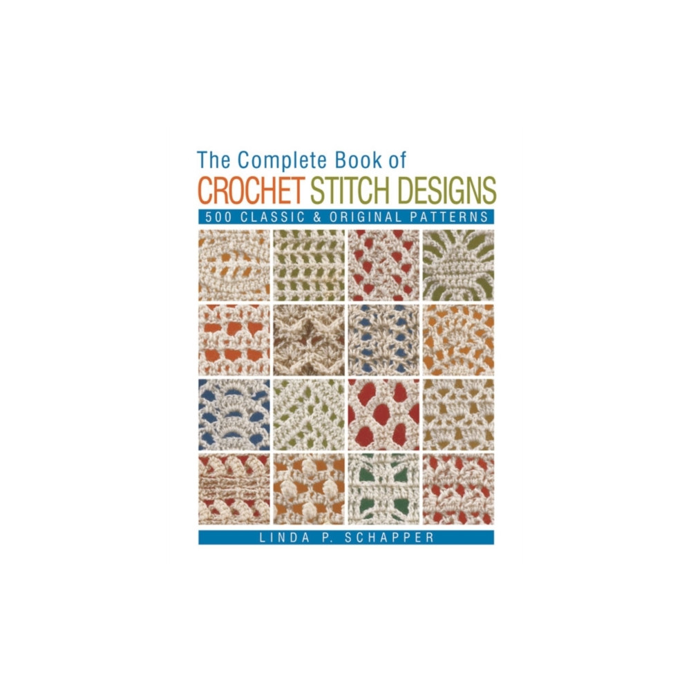 The Complete Book of Crochet Stitch Designs (häftad, english) Lark Books,U.S.