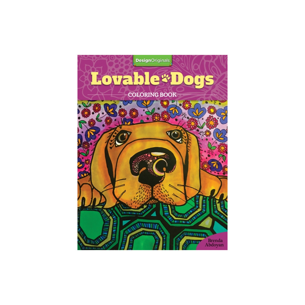 Lovable Dogs Coloring Book (häftad, english) Design Originals