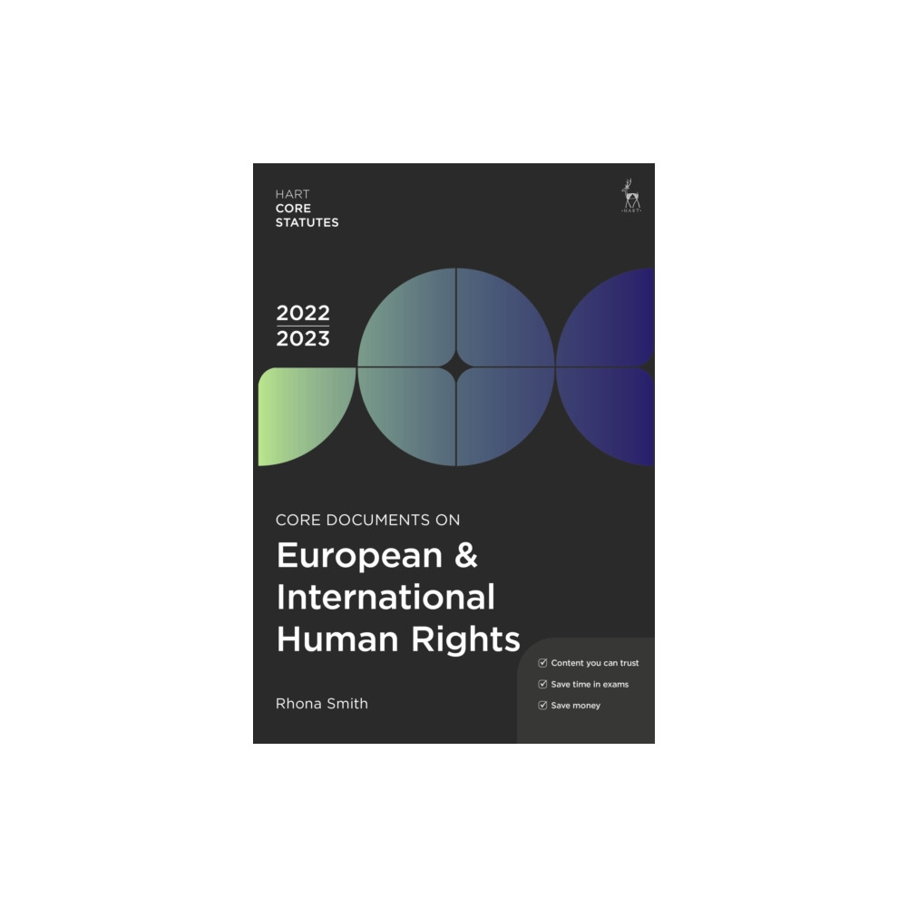 Core Documents on European & International Human Rights 2022-23 (häftad, eng)