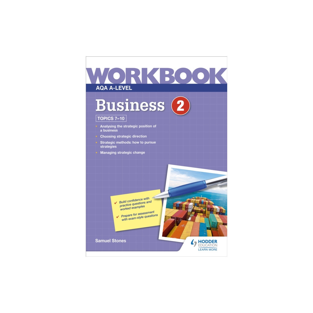 AQA A-Level Business Workbook 2 (häftad, english) Hodder Education