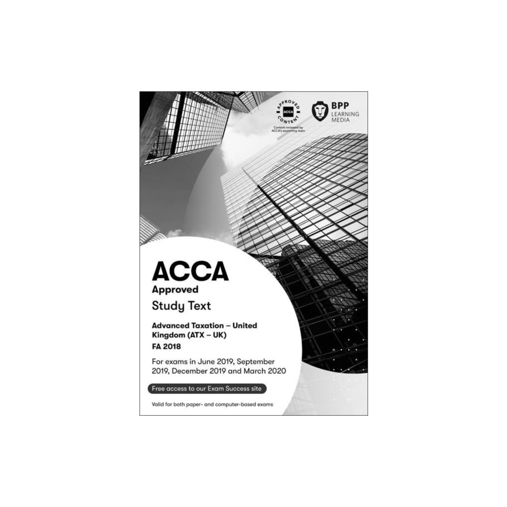 ACCA Advanced Taxation FA2018 (häftad, english) BPP Learning Media