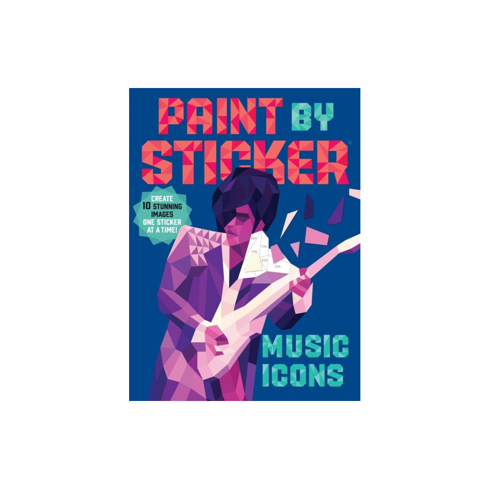 Paint by Sticker: Music Icons (häftad, eng)