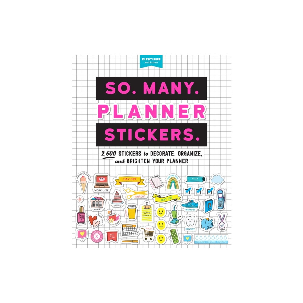 So. Many. Planner Stickers. (häftad, eng)