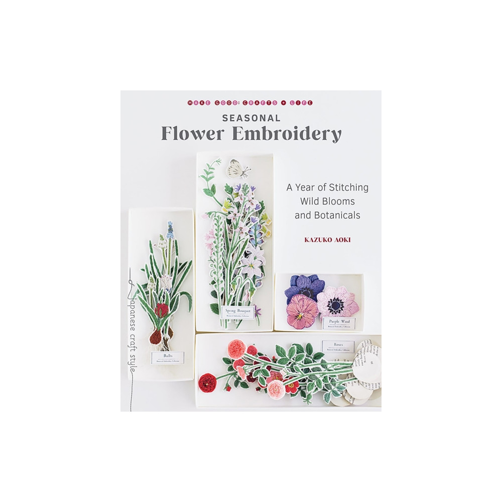 Seasonal Flower Embroidery (häftad, eng)