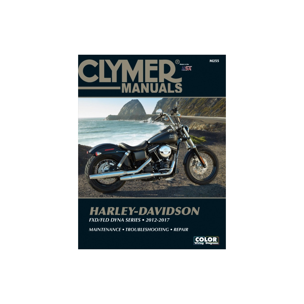 Harley-Davidson FXD/FLD Dyna Series (12-17) Clymer Repair Manual (häftad, english) Haynes Manuals Inc
