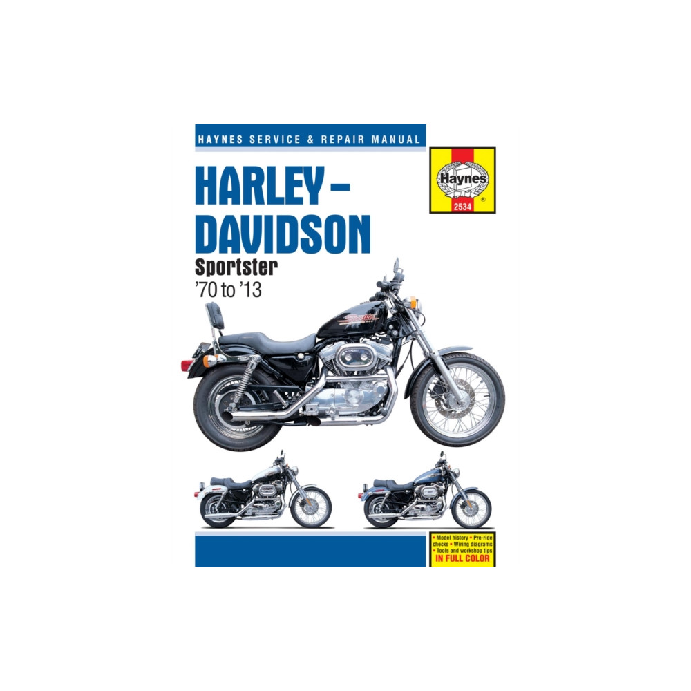 Harley-Davidson Sportsters (70 - 13) Haynes Repair Manual (häftad, english) Haynes Publishing