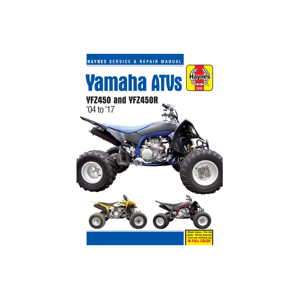 Yamaha YZF450 & YZF450R ATV Repair Manual (häftad, english) Haynes Manuals Inc