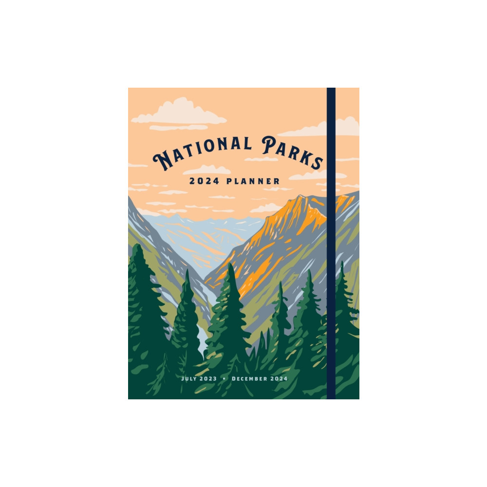 National Parks 2024 Weekly Planner (inbunden, english) Quarto Publishing Group USA Inc