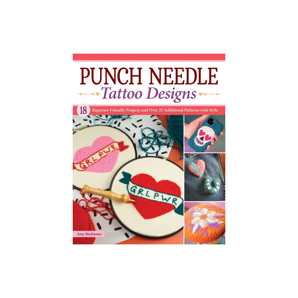Punch Needle Tattoo Designs (häftad, english) Fox Chapel Publishing