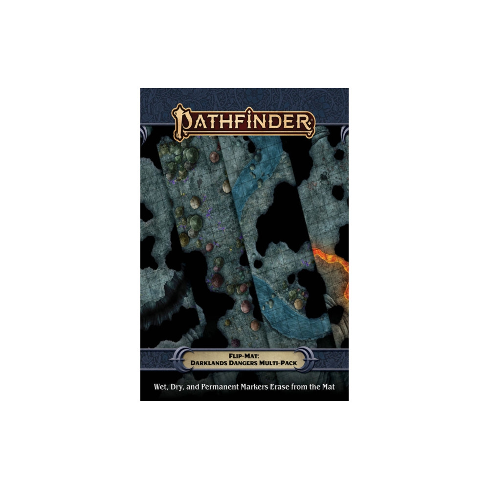 Pathfinder Flip-Mat: Darklands Dangers Multi-Pack (häftad, english) Paizo Publishing, LLC