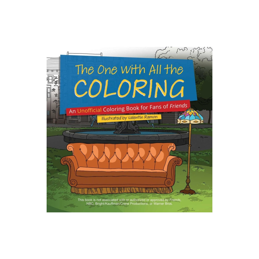 The One With All The Coloring (häftad, english) Ulysses Press
