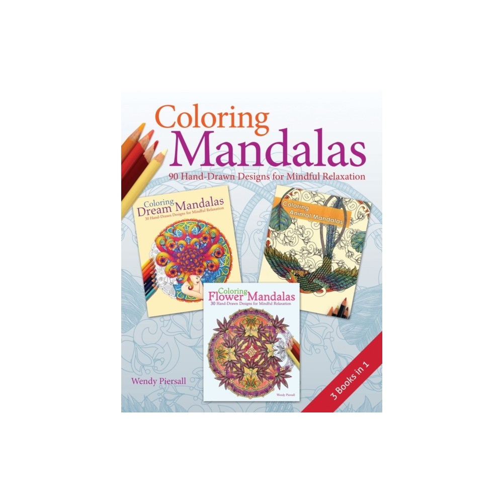 Coloring Mandalas 3-in-1 Pack (häftad, english) Ulysses Press