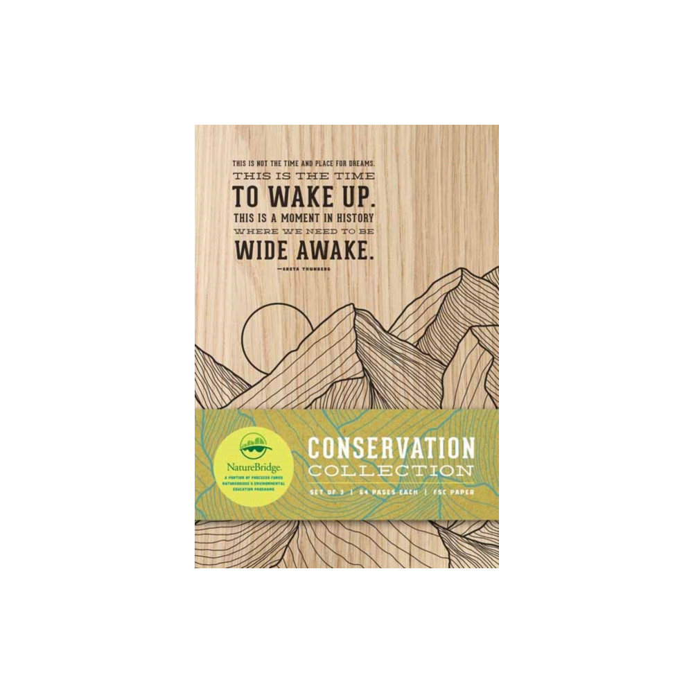 Conservation Sewn Notebook Collection (Set of 3) (häftad, english) Insight Editions