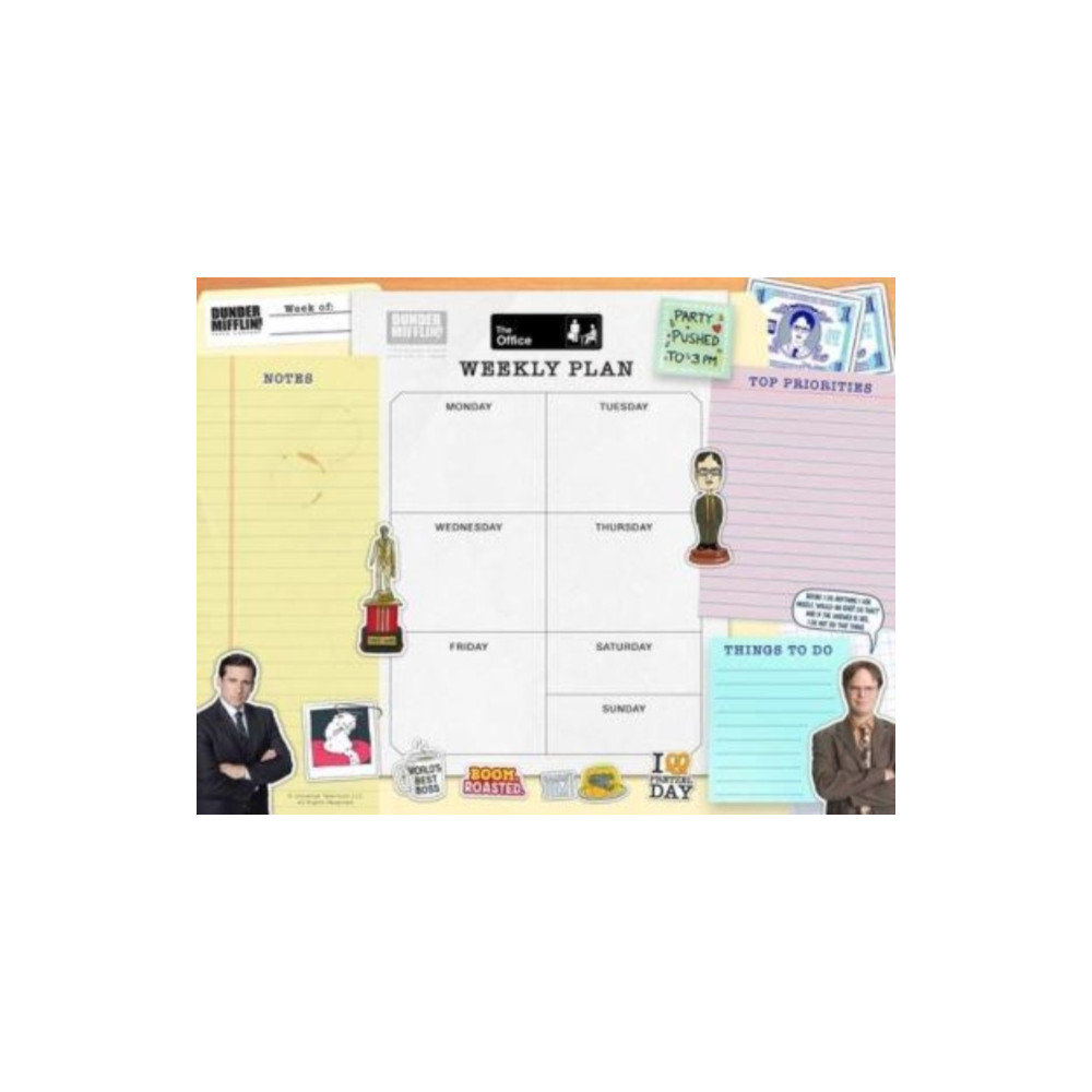 The Office: Weekly Planner Notepad (häftad, english) Insights