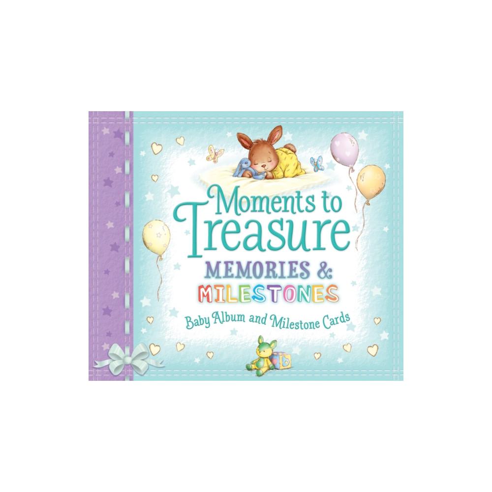 Moments to Treasure Baby Album and Milestone Cards (inbunden, english) Award Publications Ltd