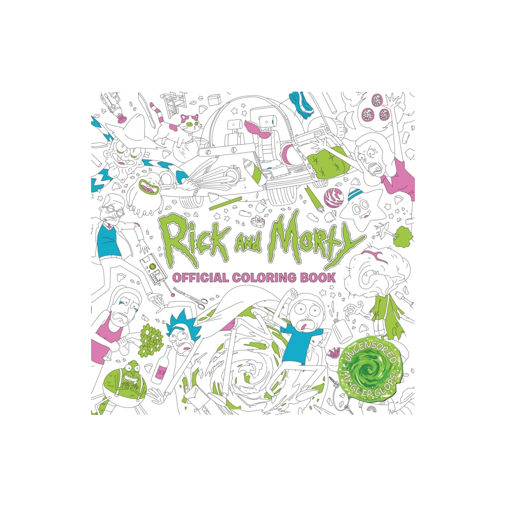 Rick and Morty Official Coloring Book (häftad, english) Titan Books Ltd