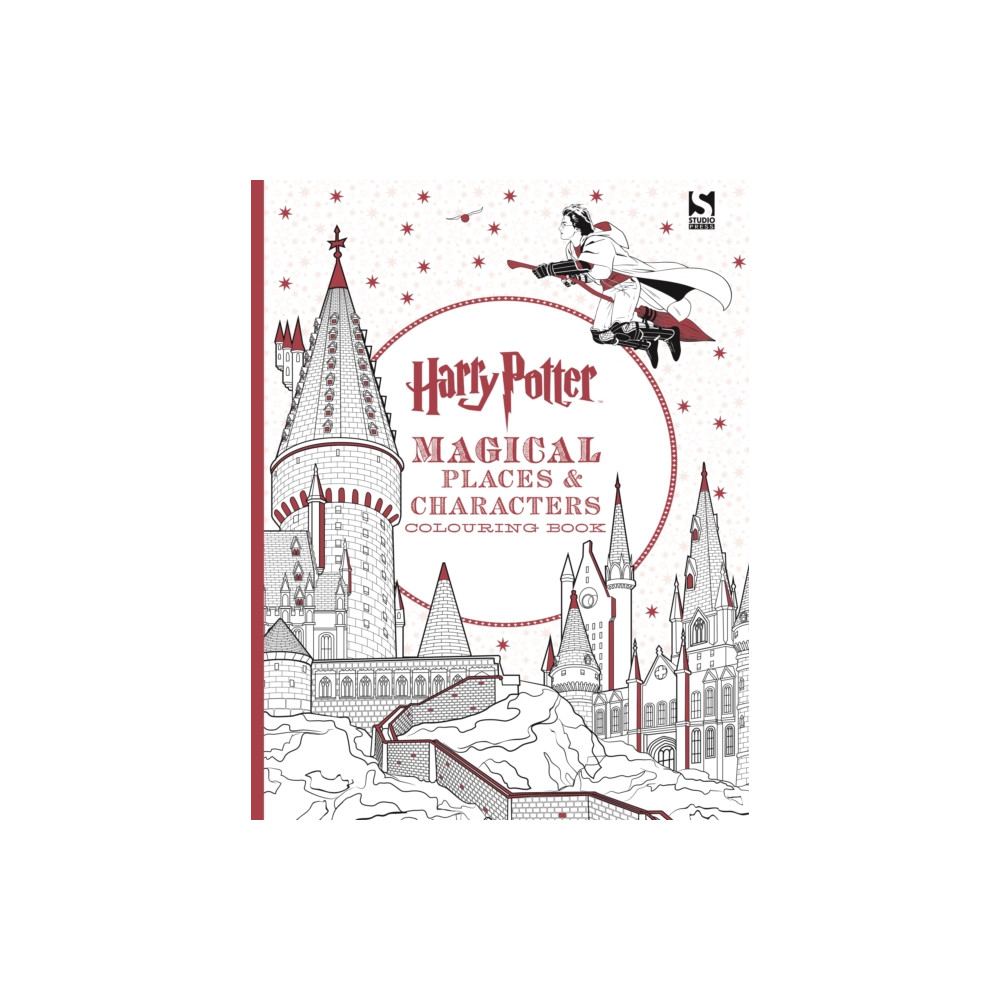 Harry Potter Magical Places and Characters Colouring Book (häftad, english) Bonnier Books Ltd