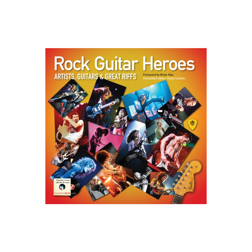 Rock Guitar Heroes (inbunden, english) Flame Tree Publishing