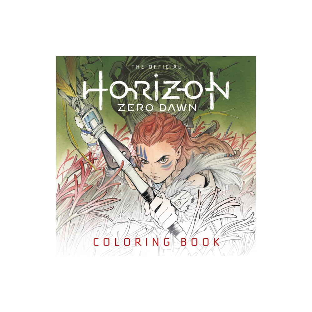 The Official Horizon Zero Dawn Coloring Book (häftad, english) Titan Books Ltd