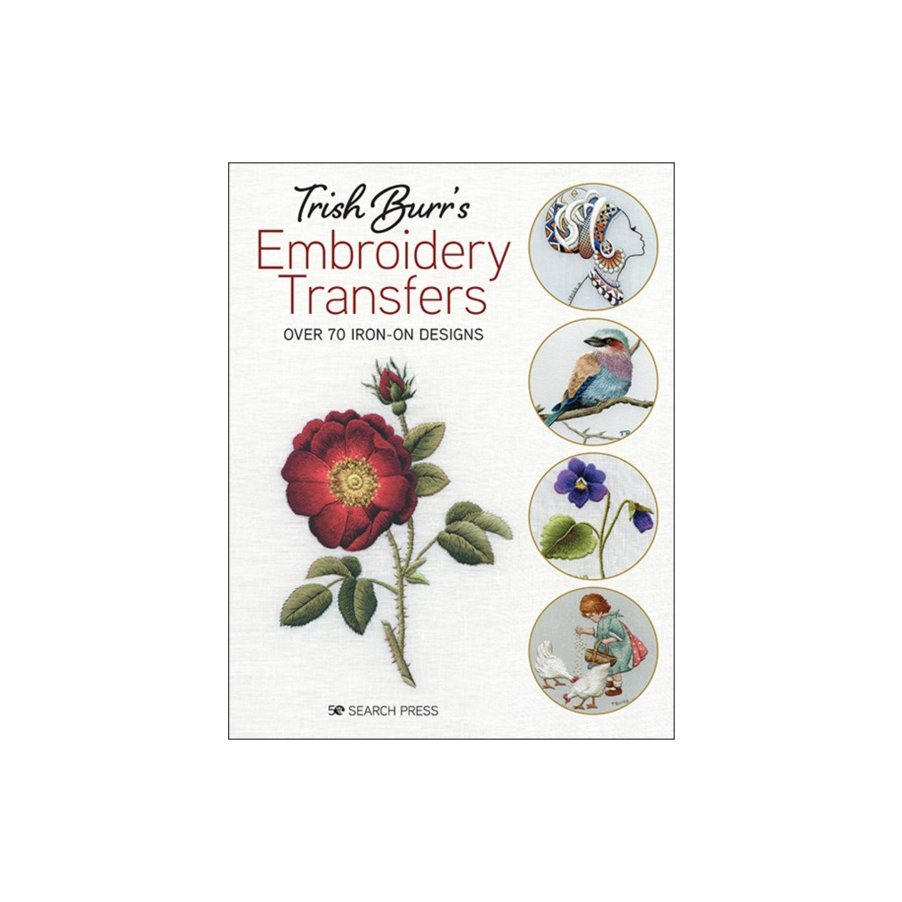 Trish Burr's Embroidery Transfers (häftad, english) Search Press Ltd