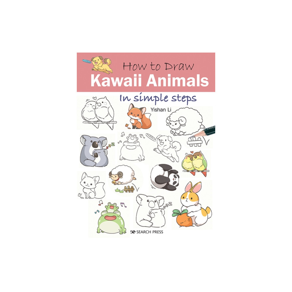 How to Draw: Kawaii Animals (häftad, english) Search Press Ltd