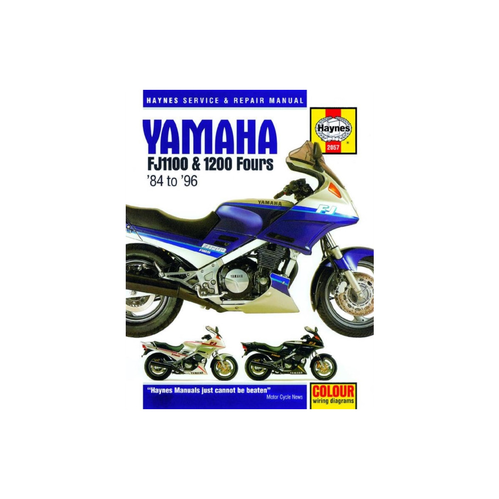 Yamaha FJ1100 & 1200 Fours (84-96) (häftad, english) Haynes Publishing Group