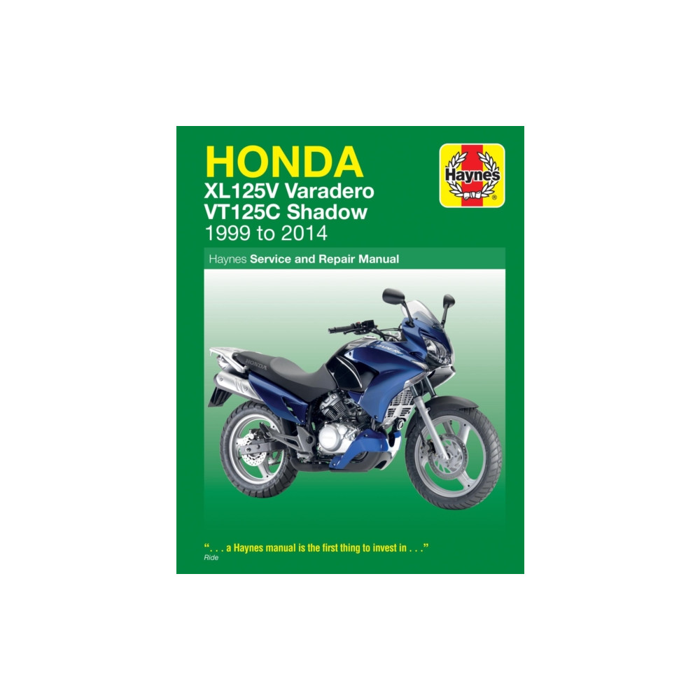 Honda XL125V Varadero & VT125C Shadow (99-14) (häftad, english) Haynes Publishing Group