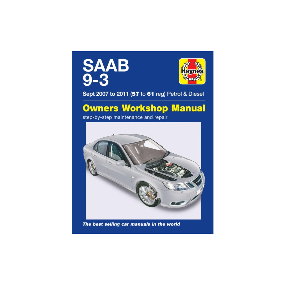SAAB 9-3 Petrol & Diesel (07 - 11) Haynes Repair Manual (häftad, english) Haynes Publishing Group