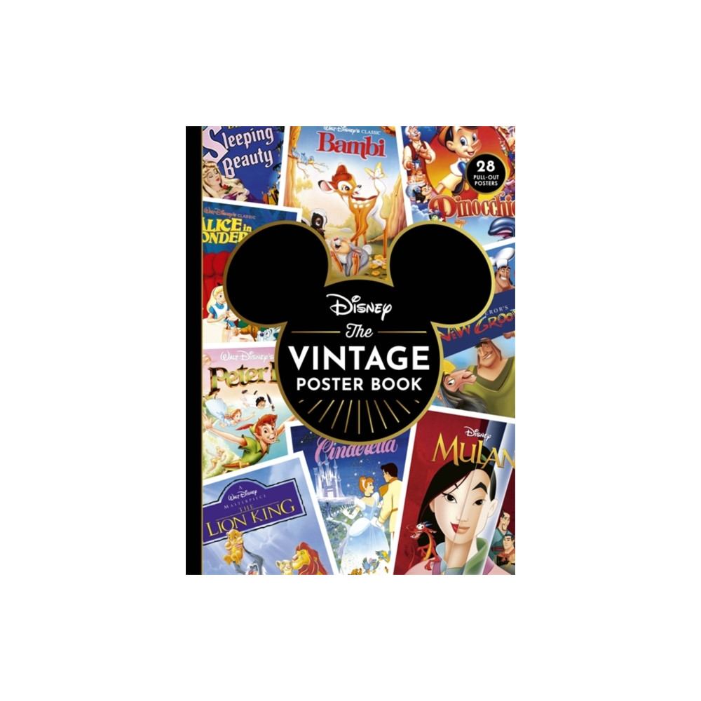 Disney The Vintage Poster Book (häftad, english) Bonnier Books Ltd