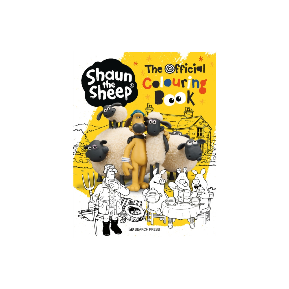 Shaun the Sheep: The Official Colouring Book (häftad, eng)