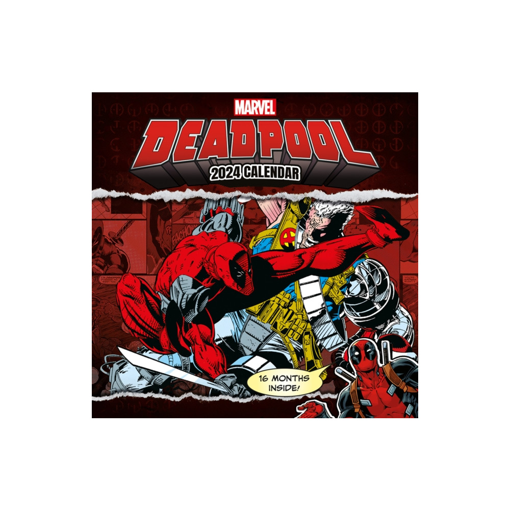 Deadpool Calendar (häftad, english) Pyramid International