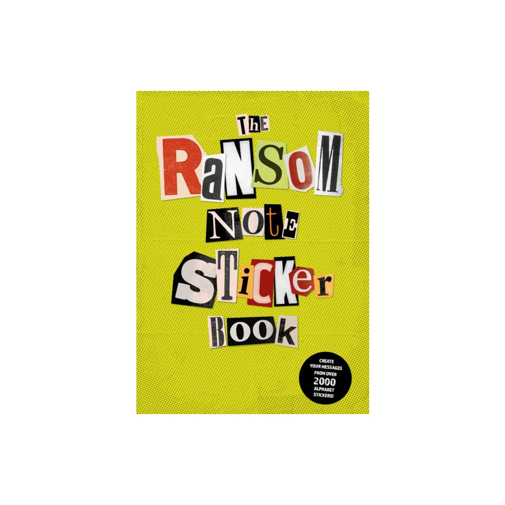 The Ransom Note Sticker Book (häftad, english) Thames & Hudson Ltd