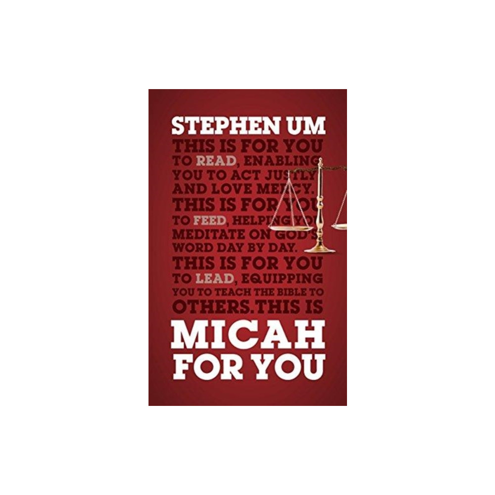 The Good Book Company Micah For You (häftad, eng)