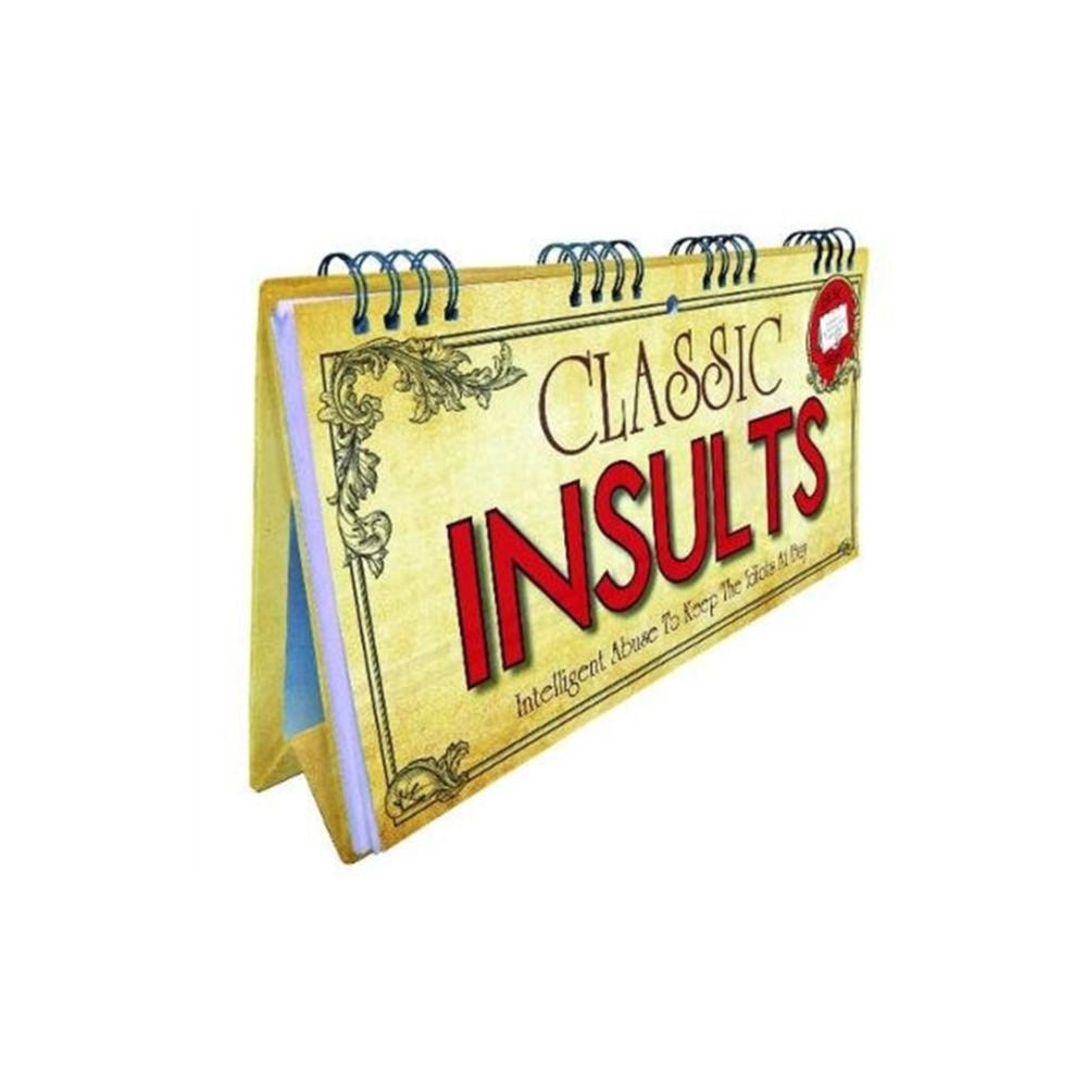 Classic Insults Flip Book (bok, spiral, english) Books By Boxer