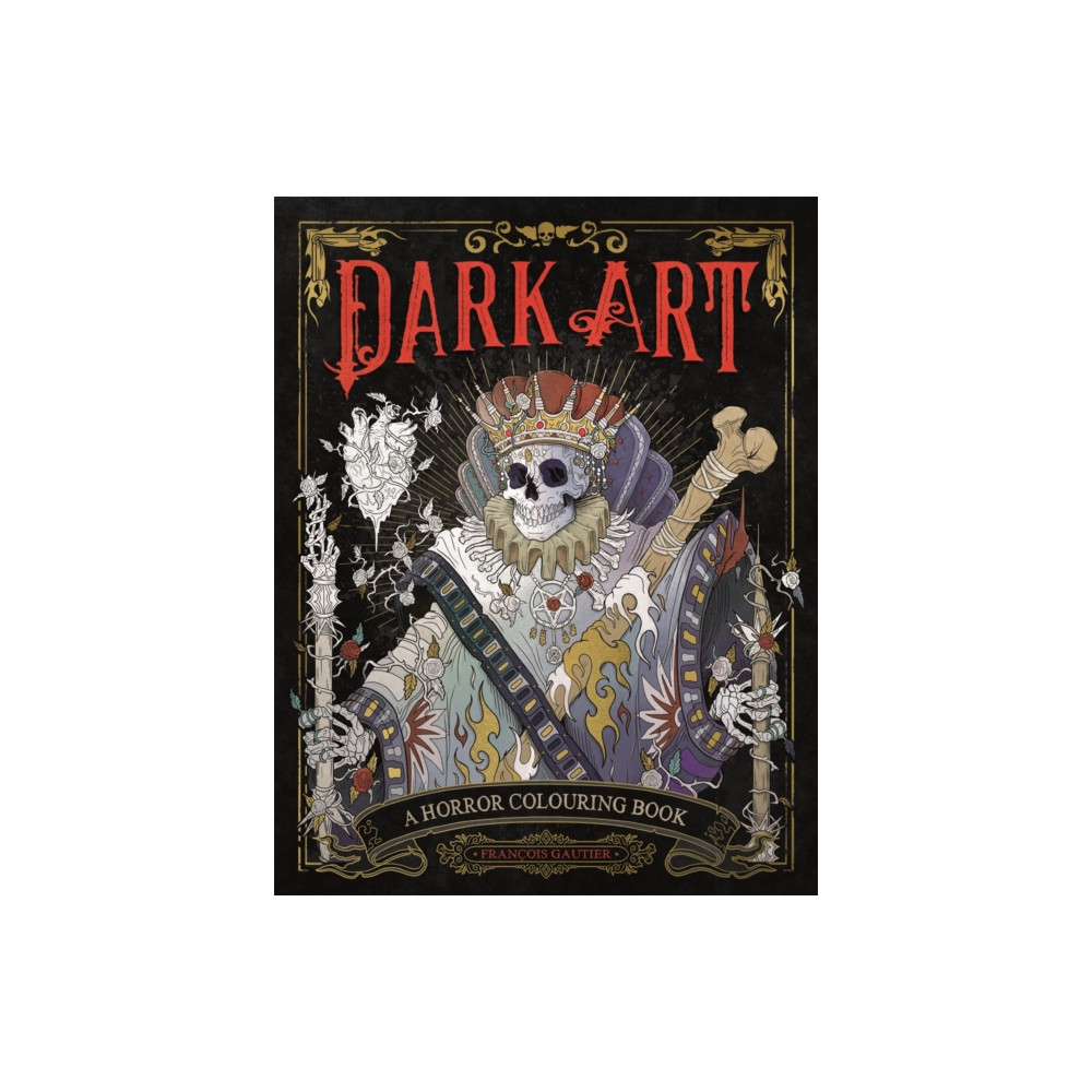 Dark Art: A Horror Colouring Book (häftad, english) Michael O'Mara Books Ltd