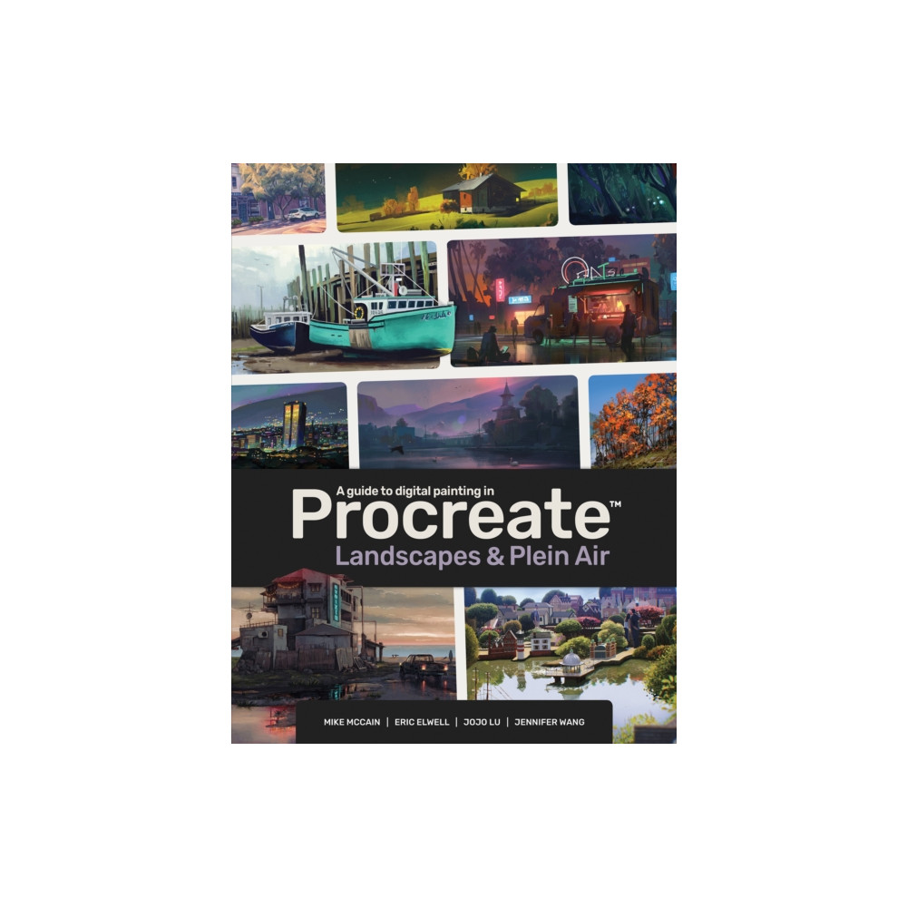 Digital Painting in Procreate: Landscapes & Plein Air (häftad, english) 3DTotal Publishing Ltd