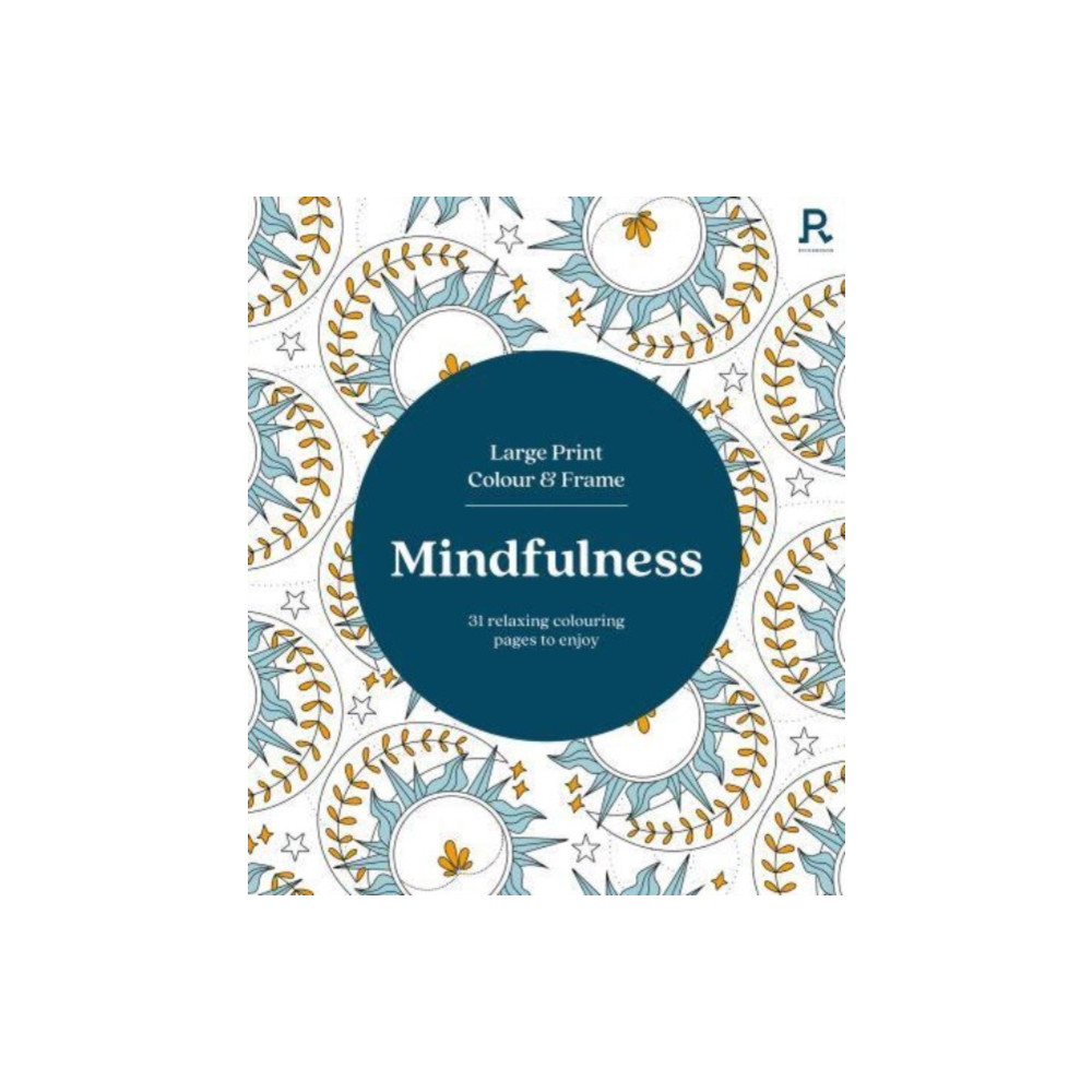 Large Print Colour & Frame - Mindfulness (Colouring Book for Adults) (häftad, english) Richardson Publishing