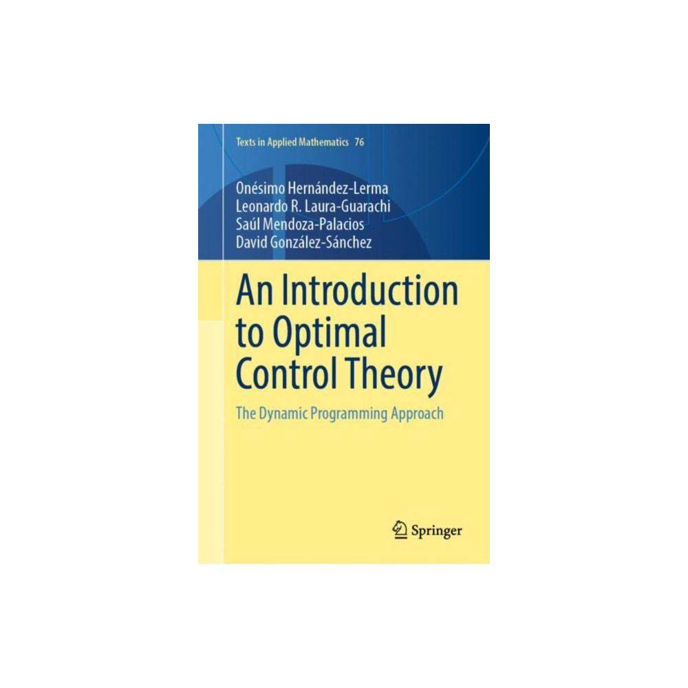 An Introduction to Optimal Control Theory (inbunden, english) Springer International Publishing AG