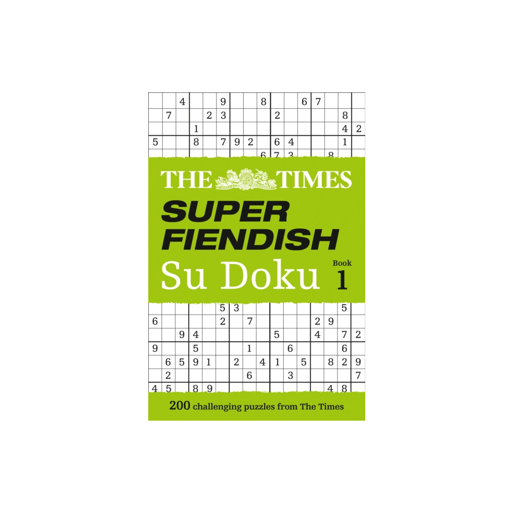 The Times Super Fiendish Su Doku Book 1 (häftad, english) HarperCollins Publishers