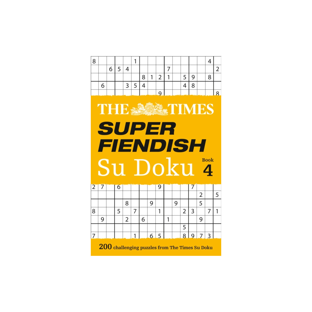 The Times Super Fiendish Su Doku Book 4 (häftad, eng)