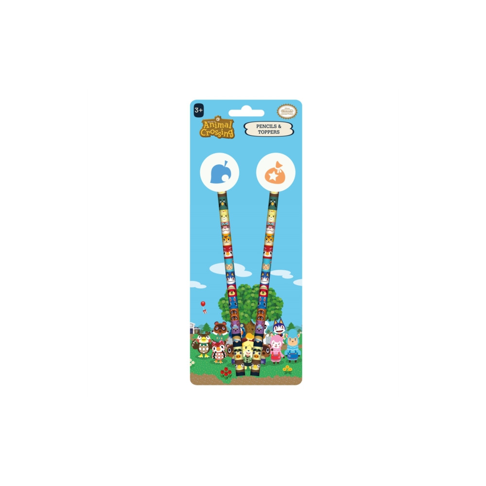 Animal Crossing (Villager Squares) Pencils & Toppers (häftad, english) Pyramid International